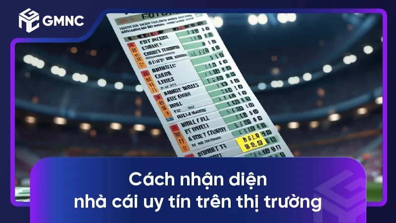 Cách nhận diện nhà cái uy tín trên thị trường